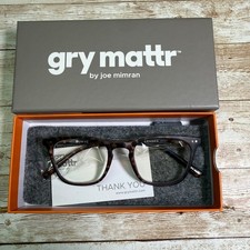 2 Pair Gry Mattr Reading Glasses 1.50 Tortoise Suave Blue Light Blocking New