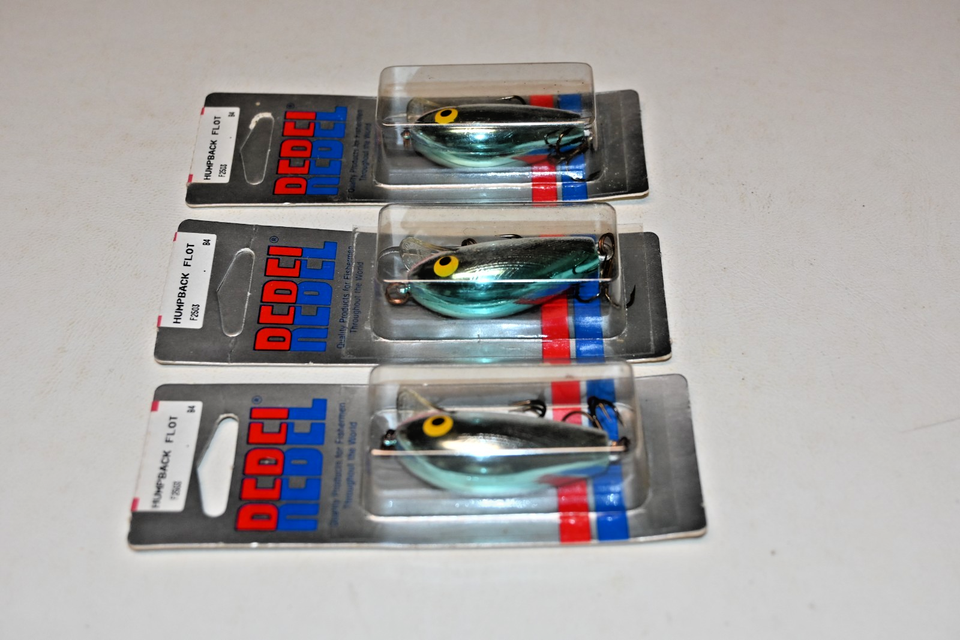 Vintage REBEL HUMPBACK LURE F2535 CrawdadOld HUMPY