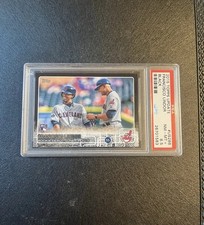 Francisco Lindor 2015 Topps Update Black RC Rookie 64/64 Last Stamped PSA 8.5