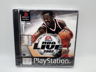 NBA Live 2002 PS1 Playstation 1 Neu Factory Sealed Cracked Case