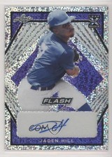 2021 Leaf Flash Purple 40/75 Jaden Hill #BA-JH1 Auto 4s2