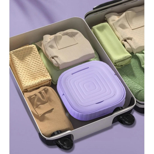 ✨ Portable Washing Machine Folding Sterilization Drying Laundry Machine 8L New ✨ - Picture 10 of 11