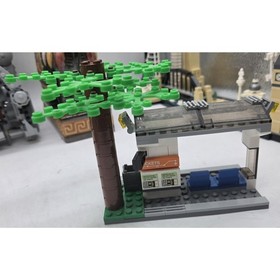 Lego Town City Square Traffic Tram Monorail Station #60097 Mostly Complete