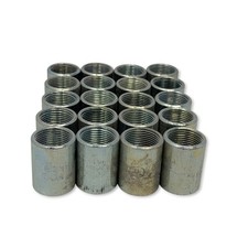 LOT of 20 1" Rigid Conduit Couplings - Threaded Galvanized Steel UL Listed