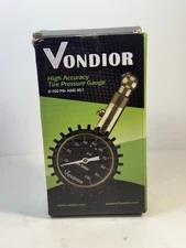 Vondior Tire Pressure Gauge High Accuracy 60 PSI ANSI 40.1 New in Box