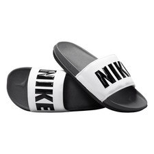 NIKE OFFCOURT SLIDE Sandal (Whie Black Gray) Men Size 14