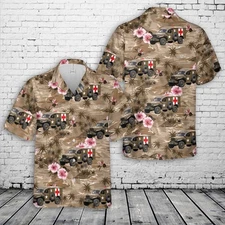 Dodge WC54 Field Ambulance 1943 Hawaiian Shirt