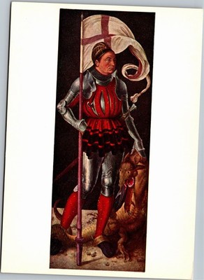 Postcard ART Albrecht Durer - St. Georg