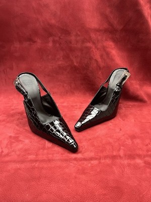 Aniye By Slingback Martha Gr:37eu Leder Absatz Made in Italy Neu Original