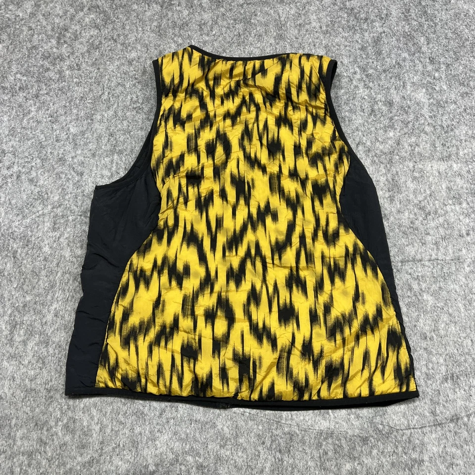 Nike Aerolayer Running Vest Mens Large Reversible Yellow Black Lightweight Flaw - Image 2 of 4