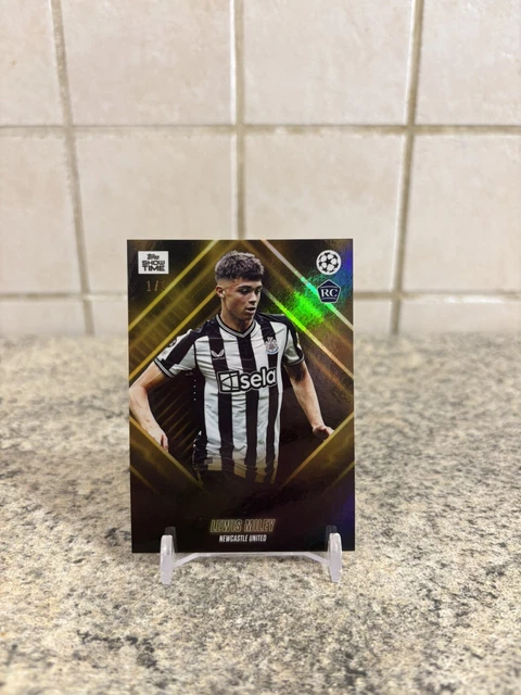 Lewis Miley 1/1 Topps Showtime 2023/24 🔥 One of One Rookie Newcastle RARE SSP