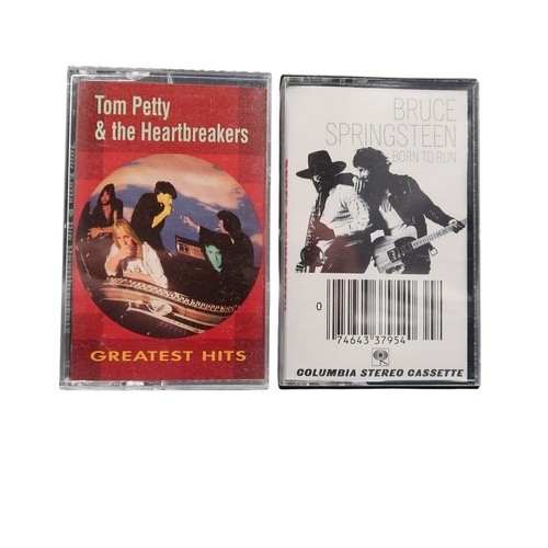Bruce Springsteen Tom Petty Tape Cassette Set of 2 Untested Vintage Classic Rock - Bild 1 von 9