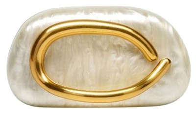 Bolso De Mano Elegante De Cuero Sintetico Para Boda Y Fiesta De Lujo Pro