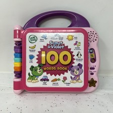 LeapFrog Scout  Violet 100 Words Book 18M-4yrs Interactive English  Spanish