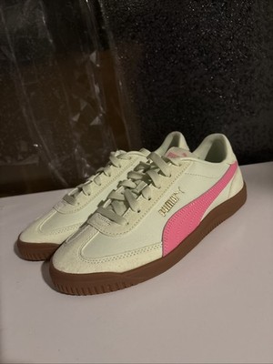 Puma Womens Palermo Lace Up Sneakers Shoes Casual - Green - Size 8 New