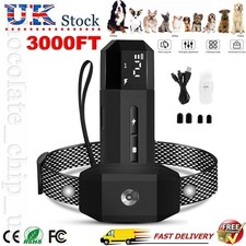 3000 FT Remote Dog Shock Training Collar Rechargeable Waterproof Pet Trainer NEW