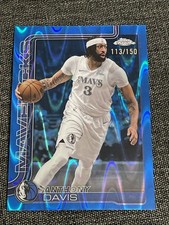 2025-26 Topps Chrome Anthony Davis Blue Wave Refractor /150 Mavericks
