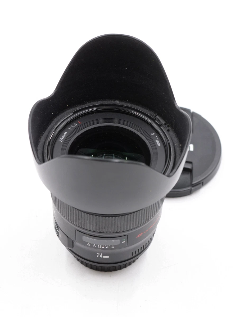 【中古】「非常に良い」Canon 24mm f/1.4 EF L II USM Lens with Case [並行輸入品] Canon EF24mm F1.4L II USM ABランク 中古｜フジヤカメラ