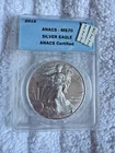 U.S. Mint 2016 American Silver Eagle $1 1 oz .999 ANACS MS70