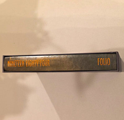 George Orwell Nineteen Eighty-Four HC Folio Society 2001 2nd Pr Slipcase Illus