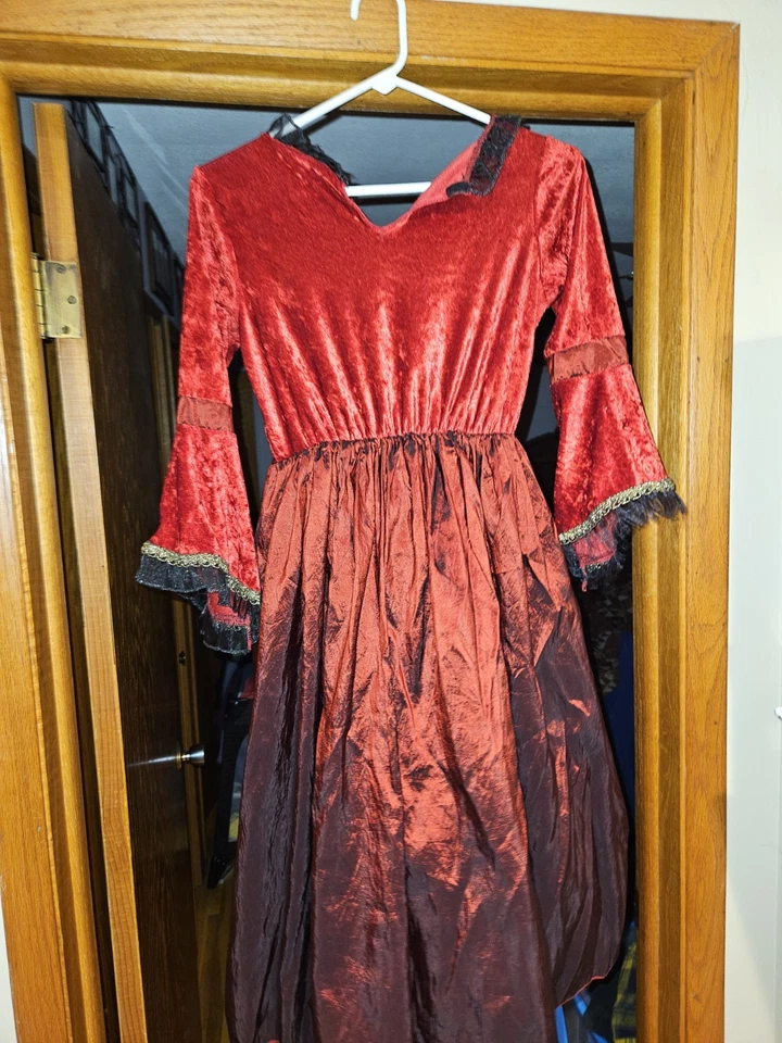 Niñas Hocus Pocus Winnie Gótico Renacimiento Vestido Disfraz Talla Juvenil L (10/12) Foto 4 de 4