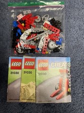 LEGO Creator 3 In 1 31030 Red Go-Kart 100% Complete W/Instructions