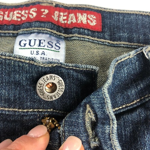 Guess Boot Cut Stretch Denim Jeans, Medium Wash, Size 29 - Picture 4 of 7