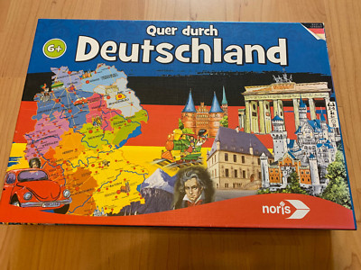 ''Quer durch Deutschland'' Noris 2017 Bundesländer Lernspiel Erdkunde