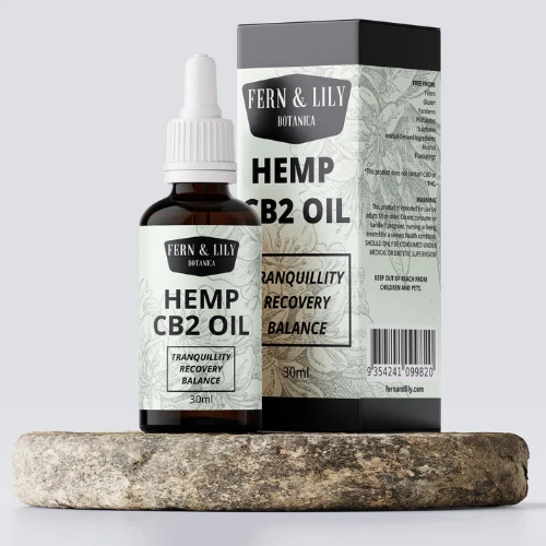 Aceite CB2 | Aceite de terpenos | Aceite de bienestar natural para recuperar el sueño tranquilo Foto 2 de 2