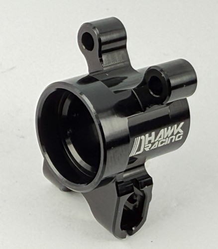 Bujes traseros RC10B84 Dhawk CNC aluminio HRC negros para equipo asociado B84D B7 B7D - Imagen 2 de 3