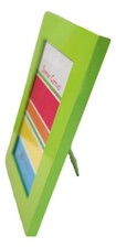 Modern Picture Frame 3.5 x 5 Inch Photo Bright Green Tabletop Wall Hanging Decor