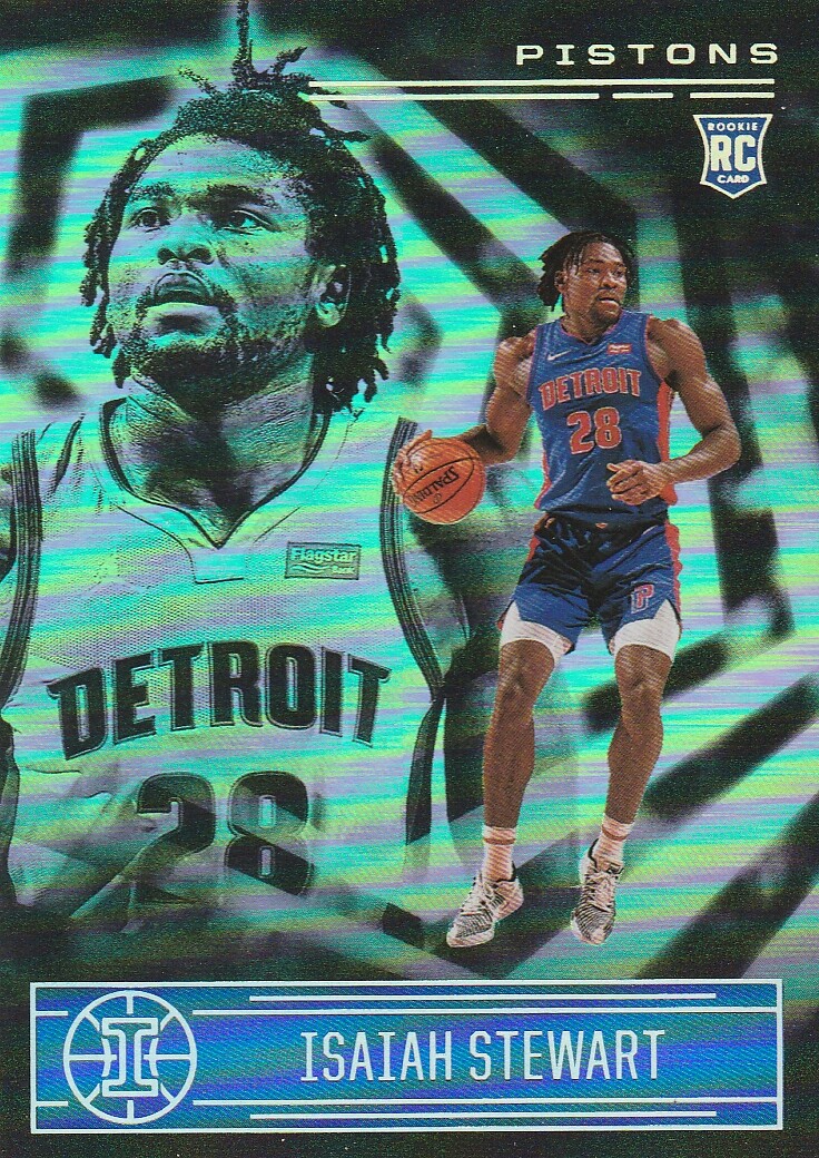 2020-21 Panini Illusions #172 Isaiah Stewart Emerald