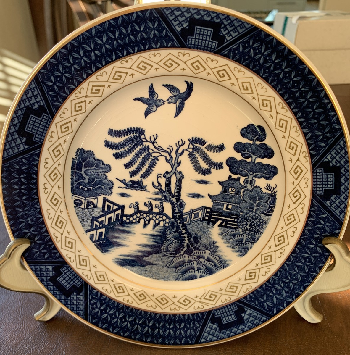 Double Phoenix Nikko NKTIronstone Salad Plates Pat 273 Three Double Phoenix Nikko NKTIronstone Salad Plates Pat 273 Three