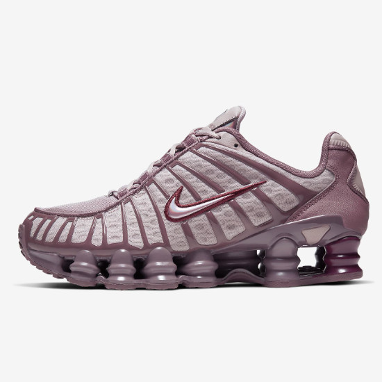 Мужская/женская обувь Nike Shox TL цвета пемзы/Темно-бордовый (AR3566-200) Доставлена в кратчайшие сроки