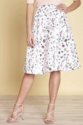 NEW Yumi Kim French Botanical Skirt Size 8 Z343-32 | eBay