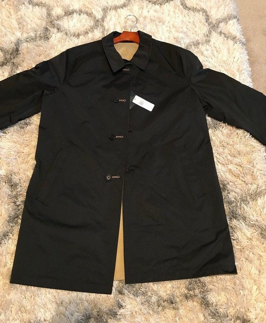 brooks brothers reversible trench coat