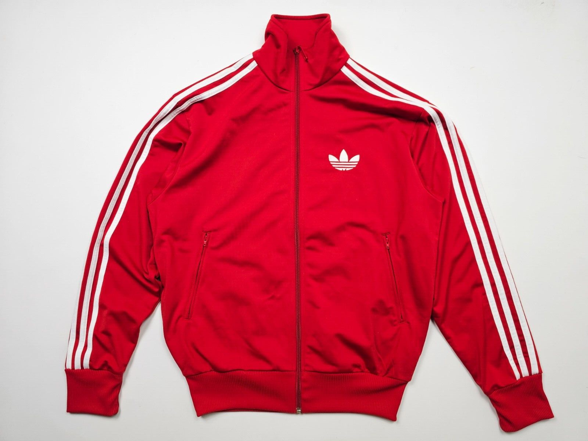 vintage Adidas red Tracksuit Jacket Track Top rasta size S vintage Adidas red Tracksuit Jacket Track Top rasta size S
