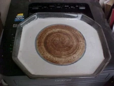 Marshall Studios Martz Pottery MCM 10 1/4" x 8 3/4" Octagonal Plate(s)