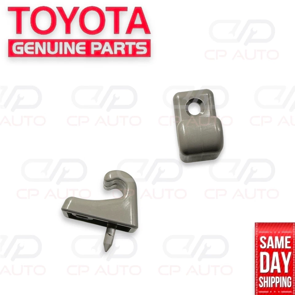 91 - 94 TOYOTA LAND CRUISER FJ80 FZJ80 SUPORTE PARA QUEBRA SOL CLIPE SABLE QUANTIDADE 1 FABRICANTE DE EQUIPAMENTO ORIGINAL NOVO - Imagem 4 de 4