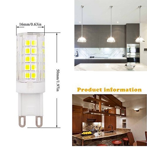 G9 Base Led Bulb 64-2835 Ceramics Light 5W Highlight Replace Halogen - Picture 5 of 10