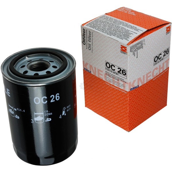 Original Mahle / Knecht ÖLfilter OC 26 Oil Filter-image