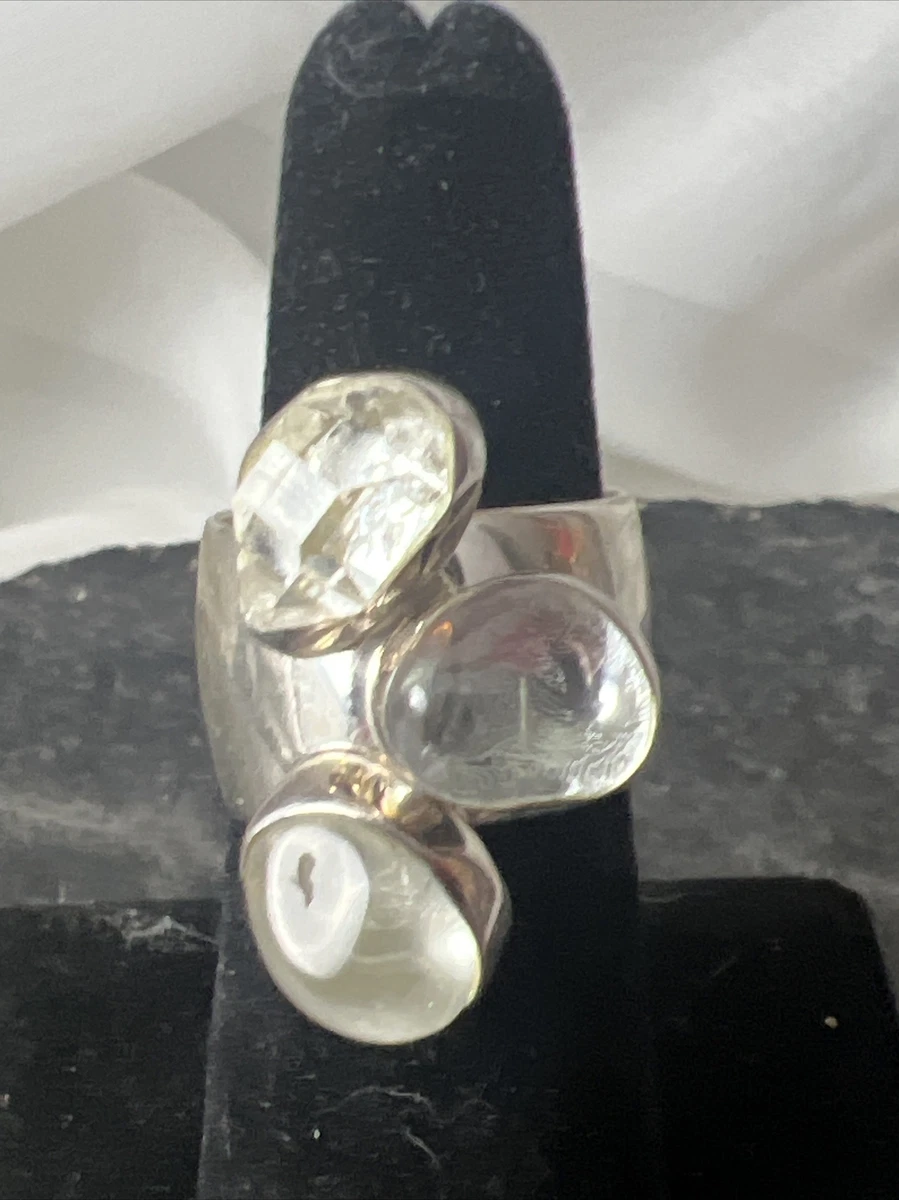Lilly Barrack Sterling Silver Quartz Stone S 7 Ring eBay