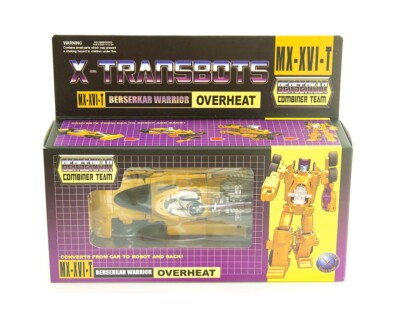 New X-Transbots MX-16T MX-XVT Overheat Younger Ver DragStrip   Action Figure toy