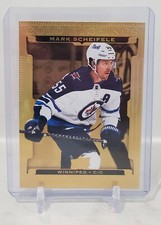 2022-2023 Tim Hortons Hockey Card - Gold Etchings - Mark Scheifele 
