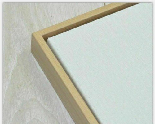 Blank Art White Board Stretched Artist Oil Acrylic Paint Canvas + Framed Ready - Picture 8 of 17
