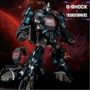 G-SHOCK Transformers Set DW-5600TF-SET Casio Takara Tomy Watch Robot Prime  Toy | eBay