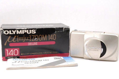Olympus Mju μ Zoom 140 Point & Shoot 35mm Film Camera From JAPAN