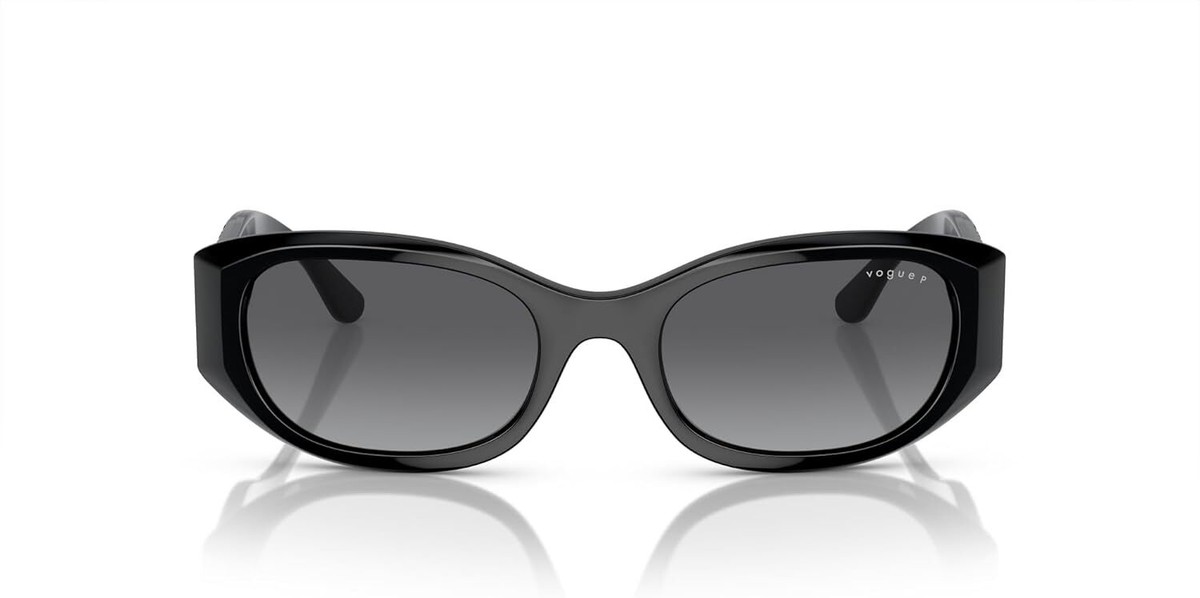 Vogue Black and Gray Sunglasses Amazon.com: Vogue Eyewear Womens VO5426S Square Sunglasses  main image 4
