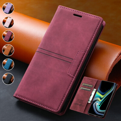 For Samsung A12 A22 A32 A42 A52 A72 Magnetic Wallet Case Card Leather Flip Cover