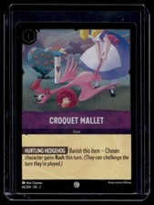 Disney Lorcana Rise of the Floodborn Croquet Mallet Foil 66/204